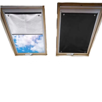 YA SHINE 145*100 tissu Portable bricolage rideaux occultants fenêtre intérieure stores occultants pour fenêtre velux
