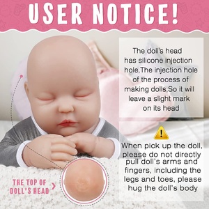 Poupée bébé en silicone de 15 pouces petites poupées reborn réalistes pour enfants - Product Image 5