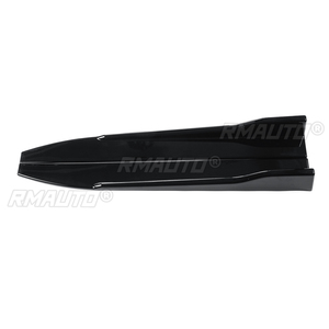 สเกิร์ตข้างรถยนต์สีดำ/คาร์บอนไฟเบอร์/แดง ขนาด 80 ซม. แบบยูนิเวอร์แซล สำหรับตกแต่งกันชนข้างรถยนต์ - Product Image 4