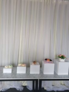 Dekorasi Meja <span class=keywords><strong>Dessert</strong></span> Kreatif, Rak Makanan Dingin, Rak Kue & Camilan untuk Tea Break, Rak Akrilik Kubus, Penyangga <span class=keywords><strong>Display</strong></span> Makanan Buffet - Product Image 4