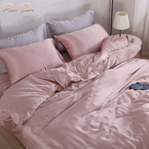 <span class=keywords><strong>Parure</strong></span> de lit en soie mûre, literie en soie mûre taille king queen, 16/19/22/25/30 MM - Product Image 2