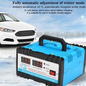 AUTSOME Cargador de Batería Eléctrico Universal de 12V/24V para Automóviles, Camiones, Barcos y Motocicletas - Product Image 2