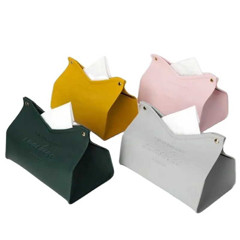 Decoratieve Facial Papier Doos Covers Holder Opvouwbare Servet Container Tissue Box Cover
