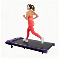 Caminadora Eléctrica Portátil para el Hogar, Máquina para Caminar y Correr con Altavoz Bluetooth y Control por Aplicación