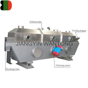Zg tự động rung chất lỏng giường máy sấy liên tục rung fluidized giường máy sấy dehydrator thiết bị khô - Product Image 1