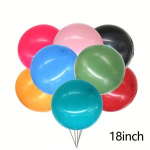 Globos Metálicos de Helio para Decoración de Fiestas de 16 Pulgadas a Bajo Precio, en Colores Rojo, Blanco, Verde, Rosa y Naranja, Globos de Látex de 18 Pulgadas - Product Image 4