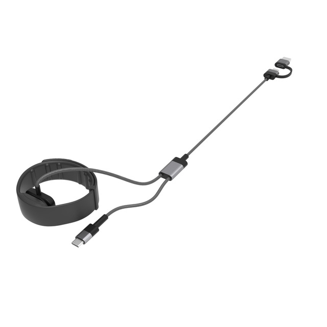 For for Ray-Ban Smart Glasses & Bracelet Charging Cable with Braided Wire for Display