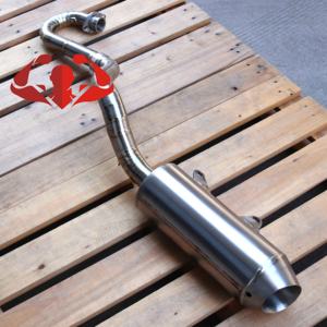 Échappement en titane d'usine 2009-2025 avec collecteur Powerbomb pour <span class=keywords><strong>Yamaha</strong></span> YFZ 450R/450x - Product Image 3