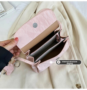 Nouveauté 2025, vente du <span class=keywords><strong>Black</strong></span> <span class=keywords><strong>Friday</strong></span> et <span class=keywords><strong>de</strong></span> Noël, mini <span class=keywords><strong>sac</strong></span> bandoulière, fermeture magnétique, PU, mode féminine, portable, épaule, grand format - Product Image 2