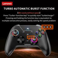 Manette de jeu sans fil Lenovo S02 Type Hall Trigger Compatible avec Switch2 Legion Ordinateur PC Téléphone portable BT