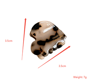 Fermagli per Capelli in Acetato da Donna Sheshares, Nuovo Stile, Accessori per Capelli a Forma di Cuore - Product Image 4