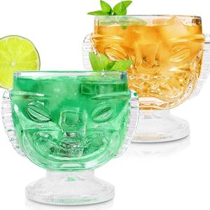 Vaso de Vidrio para Cócteles Estilo Hawaiano de 500 ml (17 oz), Hecho a Máquina, para Fiestas, Vino, Whisky, Bebidas - Ideal para Mojito, Grimace, Bebidas Tiki - Product Image 4