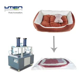 Máquina de envasado al vacío para ropa de cama, máquina de compresión para productos textiles, mattree, espuma, almohada