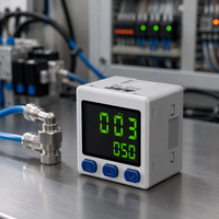 Capteur de pression numérique WTX, interrupteur de pression sous vide, affichage LED, sortie pneumatique NPN PNP pour l'automatisation industrielle