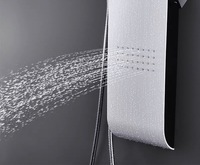 Colonne de douche à vapeur, salle de bain Led colonne de Massage, tour de panneau en acier inoxydable