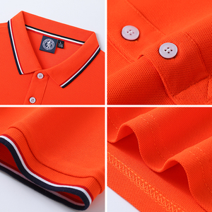 Camiseta Polo de Manga Corta Personalizada de Alta Gama para Hombre y Mujer, con Cuello, para Publicidad Cultural - Product Image 2