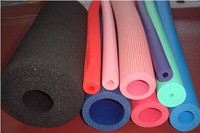 Tuyau/Tube/tuyau d'isolation en mousse de caoutchouc NBR pour tuyau en cuivre