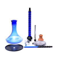 2024 Hotselling en gros nouveau Style verre narguilé ensemble narguilé russe Chicha Sheesha Kalian