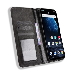 Étui de téléphone portable en cuir PU texturé rétro pour ZTE Nubia P9 Pro 5G/ZTE Optus <span class=keywords><strong>X</strong></span> Pro 2 5G, étui portefeuille pour téléphone portable - Product Image 5