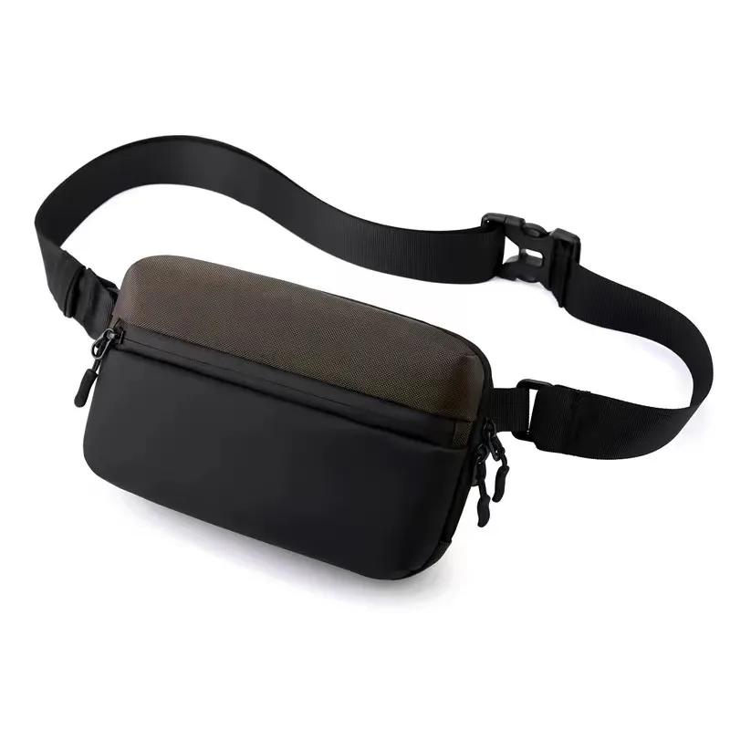 Water Resistant Recycled Fanny Pack Wholesale Mens Waist Bag Custom Print Waist Belt Bags Travel For Men