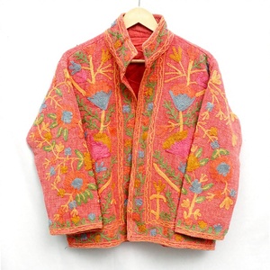 Chaqueta Suzani Bordada a Mano Estilo Boho, Chaqueta Floral, Chaqueta Suzani Bordada, Chaqueta TNT, Ropa de Mujer - Product Image 1