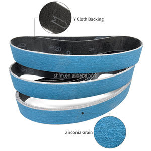 Banda de Lijado de Circonia Azul de Alta Resistencia FM Factory, Tela de <span class=keywords><strong>Esmeril</strong></span> de Peso Y <span class=keywords><strong>para</strong></span> Pulir Metal, Banda Abrasiva - Product Image 2