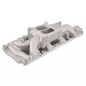 Малый блок карбюратор двойной плоский воздушный зазор впускной коллектор для SBF 260 289 302 Windsor - Product Image 6