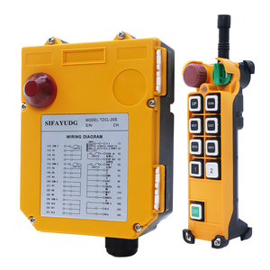 F24-8D ระบบสวิตช์ควบคุมระยะไกลแบบไร้สาย24โวลต์ความเร็วสองเท่าเครนเหนือศีรษะแบบอุตสาหกรรม - Product Image 4