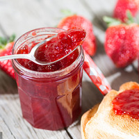 Production chinoise de confiture de fraises aux fruits de qualité supérieure 1kg/1.2kg/1.36kg/2.5kg/3kg/10kg/20kg Prix de la purée de fraises