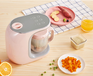 5 in 1 Baby Feeding Blender Manual <strong>Automatic</strong> Blender Night Light Food Processor Warm Sterilizer Fast Heating Basket Steam Puree - Product Image 2