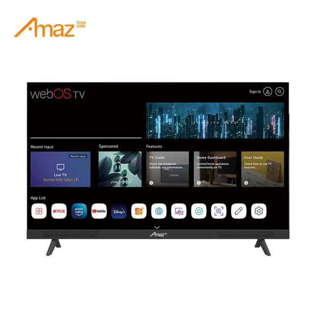 Factory TV Original Android/Google/Webos/Whaleos/Tizen System 32/43/50/55/60/65/75/85/100 Inch 2K 4K Smart Television