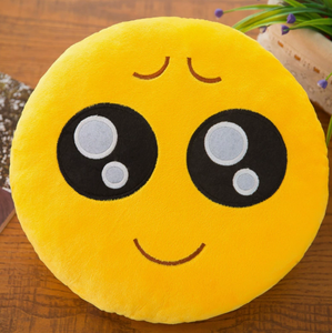 Coussin en peluche avec expression de sourire, oreiller moelleux et doux, jouet amusant à visage drô<span class=keywords><strong>le</strong></span> pour la maison, <span class=keywords><strong>le</strong></span> canapé, les enfants, <span class=keywords><strong>le</strong></span> sommeil, cadeau - Product Image 5