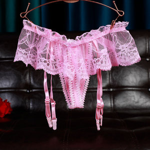 <span class=keywords><strong>Perizoma</strong></span> <span class=keywords><strong>da</strong></span> <span class=keywords><strong>Uomo</strong></span> di Alta Qualità, Intimo Sexy in Pizzo Trasparente con Bretella, Modello Gay a Vita Bassa - Product Image 1