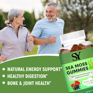 Most Popular Sea <strong>Moss</strong> Gummies with Bladderwrack and Burdock Root Vitamins and Minerals ForThyroid Immune and Energy Support - Product Image 6