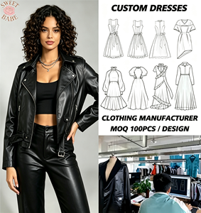 Fashion <b>Ladies</b> <b>Black</b> PU <b>Leather</b> Motorcycle <b>Jacket</b> Lapel Collar Zip Up Cropped <b>Biker</b> Coat - Product Image 1