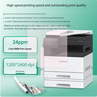 Printer Dokumen Warna Fuji Apeos C2450S 2-Tray dengan Antarmuka USB Konstruksi Plastik Kapasitas A3