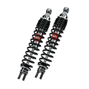 Amortiguador de motocicleta ajustable Bitubo Twinshocks para KYMCO X CITING 500 R, resorte negro, precarga, rebote, modelo 2009 - Product Image 1
