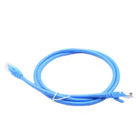 Cable de conexión de red Ethernet Cat5E RJ45 de alta velocidad 1M-20m UTP/FTP/SFTP Material de cobre CAT6/CAT5E para cables de comunicación