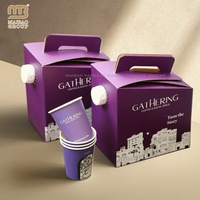 Distributeur de café en papier jetable 5L 10L 20L écologique et bon marché sac de boisson café à emporter en boîte