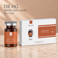 Sérum Ampoule Hydratant DRHG à l'Acide Hyaluronique et à l'Acide Tranexamique, Nouvelle Essence Éclat Revitalisante pour la Peau, 10 x 5ml