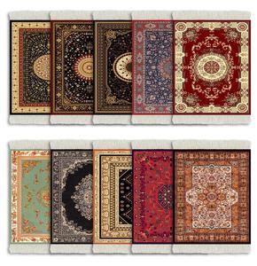 Gran oferta, alfombra de estilo Oriental, posavasos tejido, de estilo Oriental almohadilla de goma para comedor, cocina, boda, mesas de Bar de té - Product Image 5