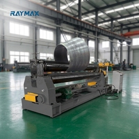 Máquina de Rolado y Doblado de Metal RAYMAX Personalizada para Plantas de Acero, con Precio Bajo, Máquina de Rolado Hidráulica CNC W11