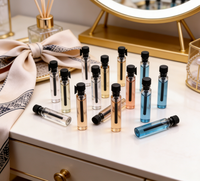 Flacon de parfum miniature portable de 2 ml, échantillon, OEM ODM, étiquette privée, parfum naturel