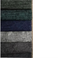Décoration d'intérieur, designs personnalisés les plus populaires, tissu de velours jacquard imperméable 100% polyester 160gsm--400gsm pour canapé