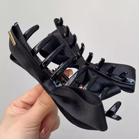 Pince à cheveux Dowell Large Shark Claw Ins Sweet BOW PS Accessoires de cheveux décoratifs pour filles Plastique Acétate Métal Style Fête Quotidienne
