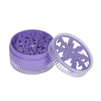 Vente en gros d'outils de tabac à 3 couches 60mm avec logo personnalisé Protection de l'environnement roulante Accessoires pour fumeurs Broyeur d'herbes biodégradables