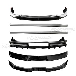 Kit de carrocería con labio de parachoques delantero, labio de faldón lateral, labio de parachoques trasero y alerón trasero para BYD Qin L DM-i, accesorios para coche - Product Image 6