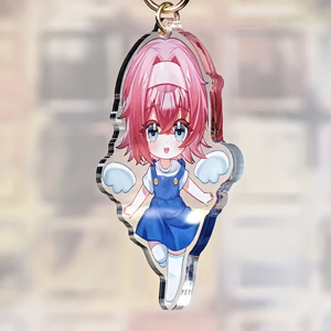 Chất Lượng Cao 5Cm Hai Mặt Tác Động Keychain Vòng Genshined Acrylic Kỹ Thuật Số In Ấn Móc Khóa 3000 Phong Cách Nhật Bản Phim Hoạt Hình Phim Hoạt Hình - Product Image 3