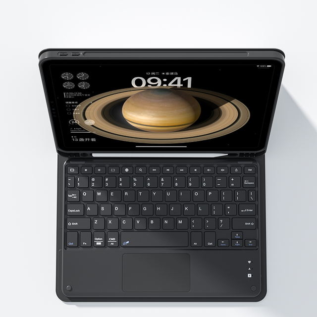 Kenke Factory Tablet Accessories Office Detachable Adjustable Multi Colors Wireless Keyboard With Touchpad for Ipad 10th 10.9