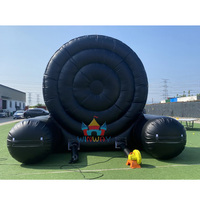 Grand Jeu Interactif Extérieur Personnalisé, Jeu de Fléchettes de Football Gonflable, Cible de Fléchettes de Football Gonflable